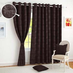 Story@Home Blackout Long Door Curtains 9 Feet Long Set of 1 | Plain Print | 70% Room Darkening Curtain | Thermal Insulated | Curtains for Living Room | (116 x 275 cm, Beige) | Perfect for Home Decor