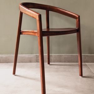 Solid Wooden Arm Chair | Mahogany Wood